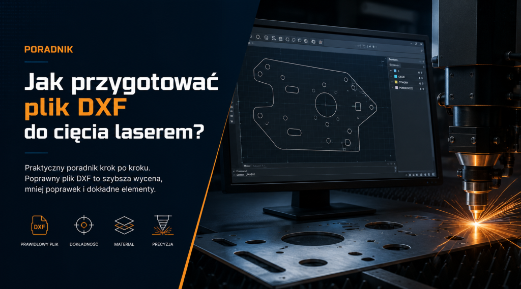Jak przygotować plik DXF do cięcia laserem